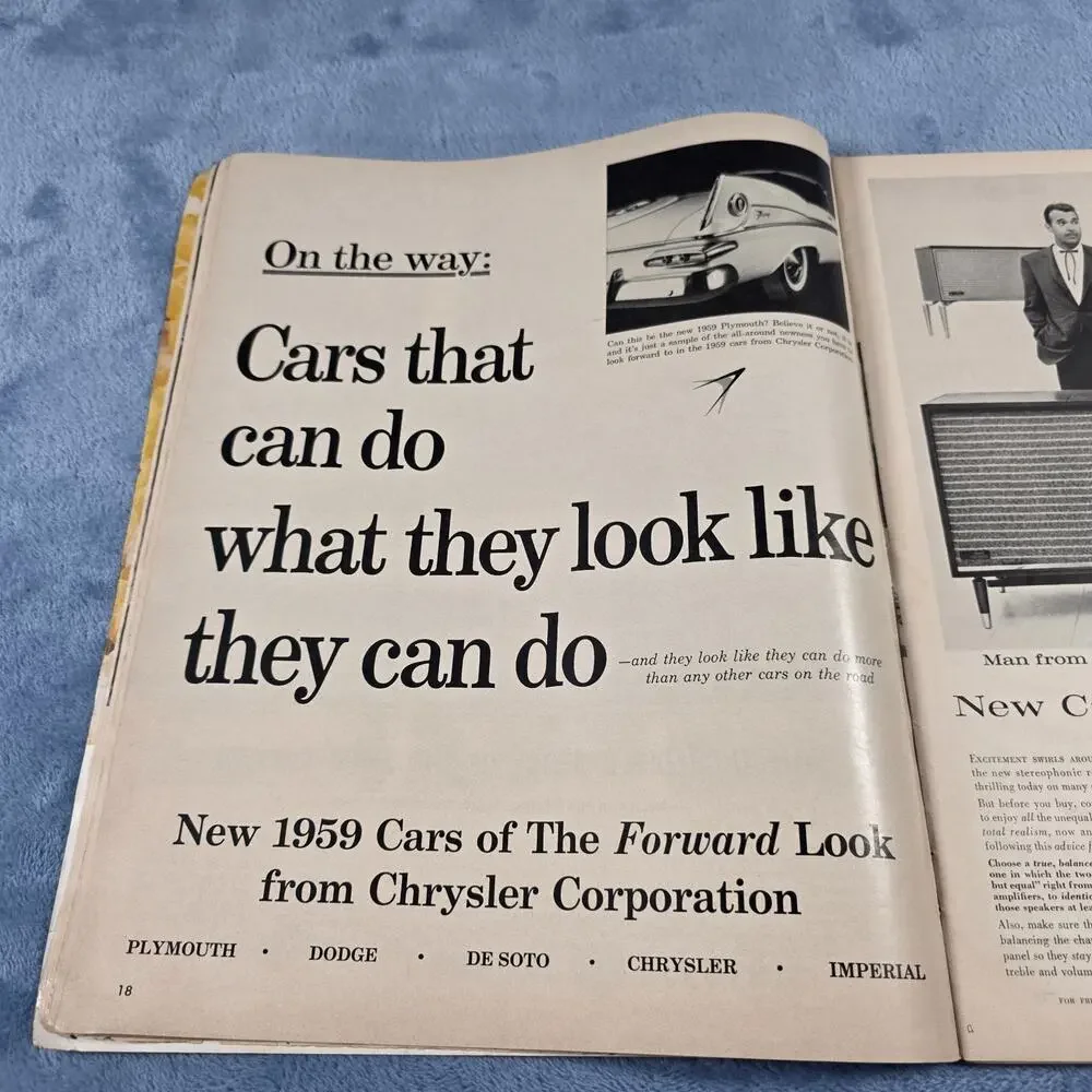 LOOK Magazine Oct 14 1958 Elizabeth Taylor Cover Vintage Ads Buick Salem